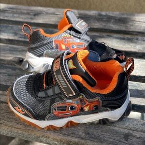 Blaze Kids Shoes - Black and Orange
